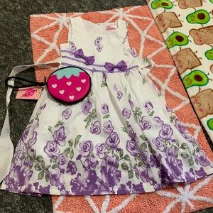 Purple Rose 🌹 Girls Dress